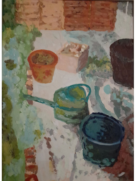 On the Garden Age painting - Beingandthis.com